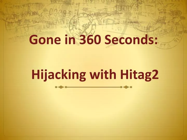 gone in 360 seconds hijacking with hitag2