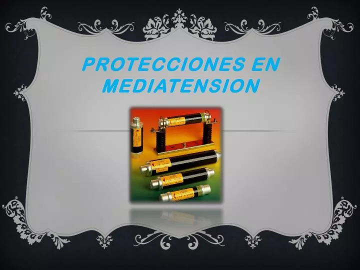 protecciones en mediatension