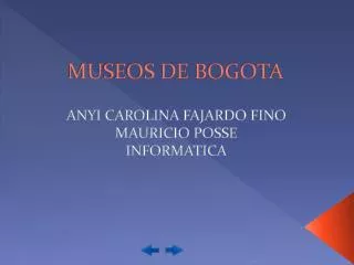 museos de bogota