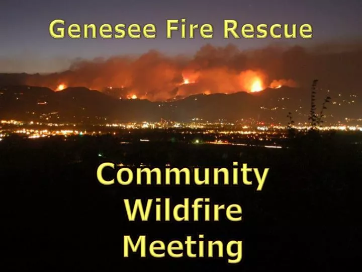 genesee fire rescue