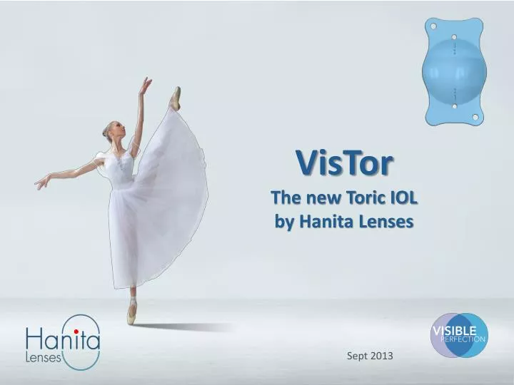 vistor the new toric iol by hanita lenses
