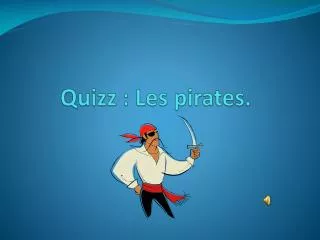 quizz les pirates