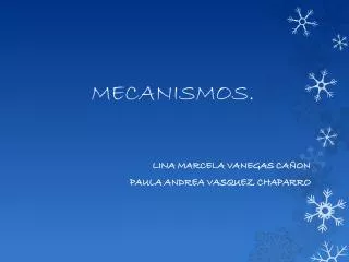 mecanismos