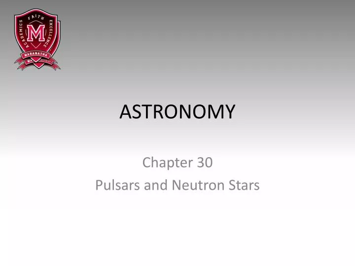 astronomy