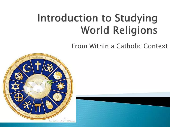 introduction to studying world religions