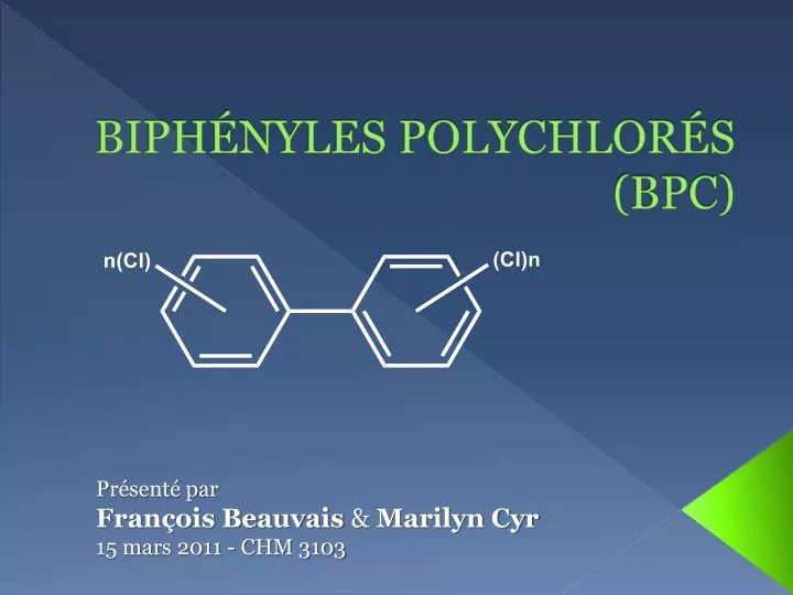 biph nyles polychlor s bpc