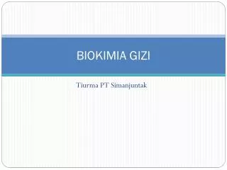 biokimia gizi