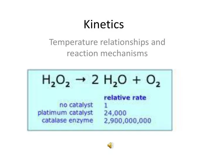 kinetics