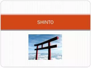 SHINTO