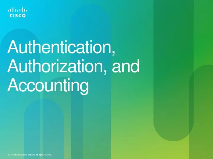 authentication authorization and accounting
