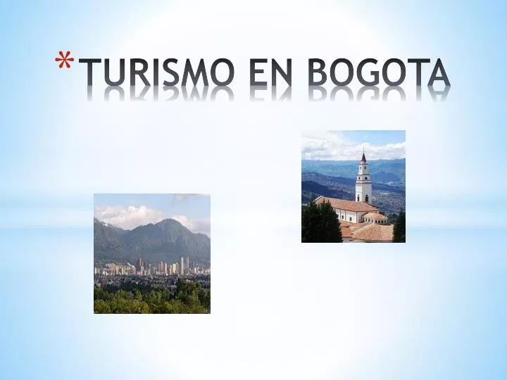 turismo en bogota