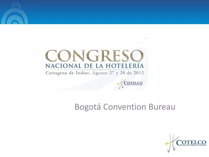 bogot convention bureau