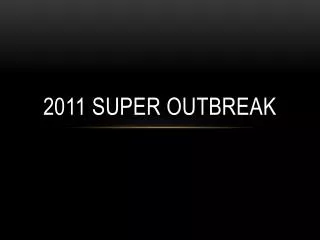 2011 Super Outbreak