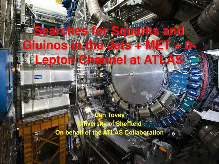 searches for squarks and gluinos in the jets met 0 lepton channel at atlas