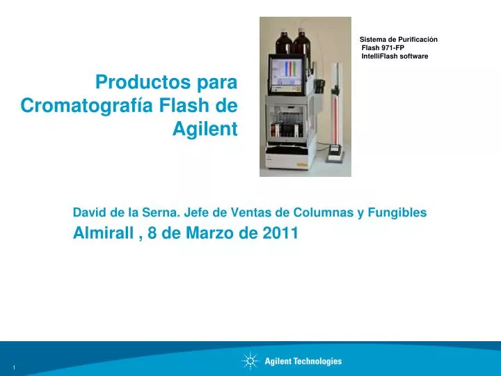 productos para cromatograf a flash de agilent