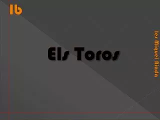 els toros