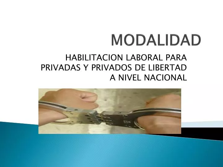 modalidad