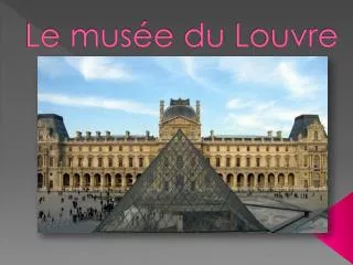 le mus e du louvre