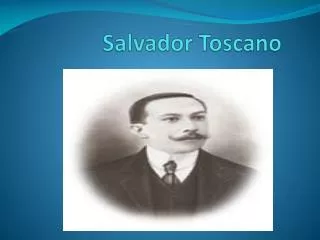 Salvador Toscano