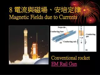 8 ????? ? ???? Magnetic Fields due to Currents