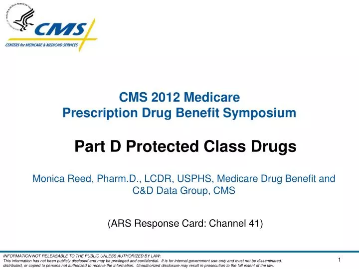 cms 2012 medicare prescription drug benefit symposium