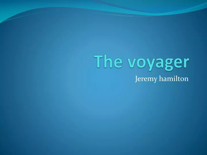 the voyager