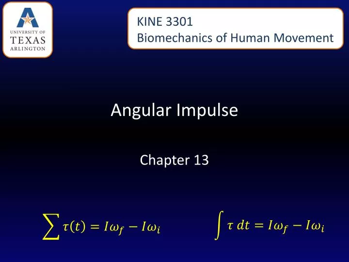 angular impulse