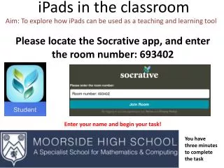 iPads in the classroom