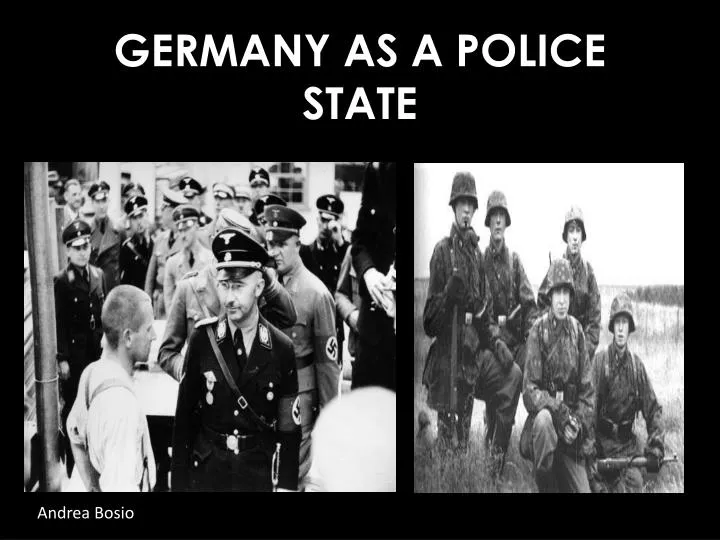 germany as a police state