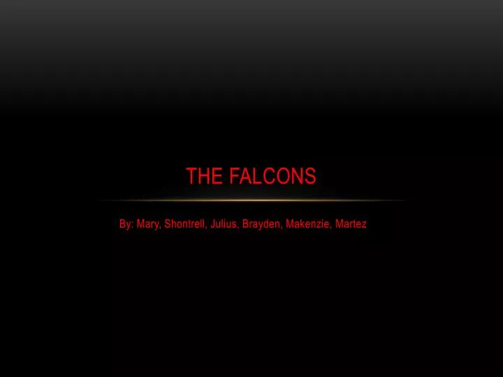 the falcons