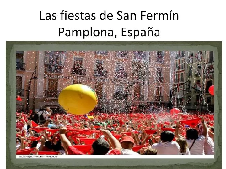 las fiestas de san ferm n pamplona espa a