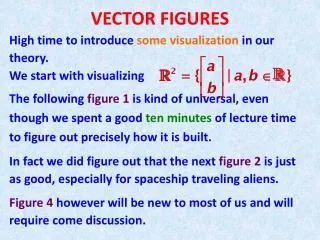 VECTOR FIGURES