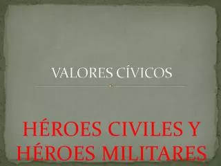 valores c vicos
