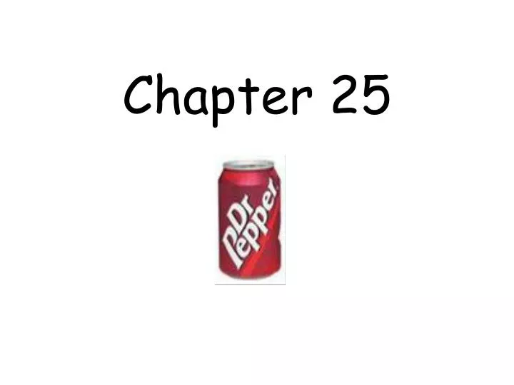 chapter 25