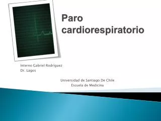 paro cardiorespiratorio