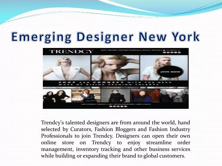 emerging designer new york