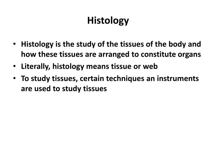 histology