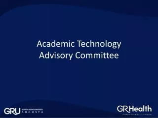 Academic Technology Advisory Committee