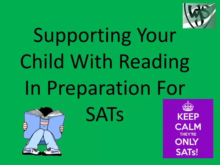 supporting your child with reading in preparation for sats