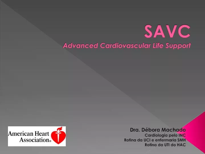savc advanced cardiovascular life support