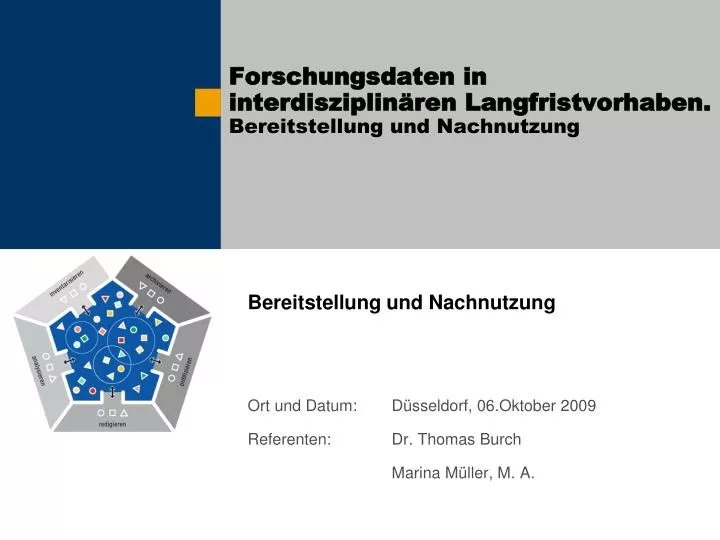 forschungsdaten in interdisziplin ren langfristvorhaben bereitstellung und nachnutzung