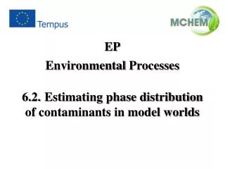 6.2. 	Estimating phase distribution of contaminants in model worlds