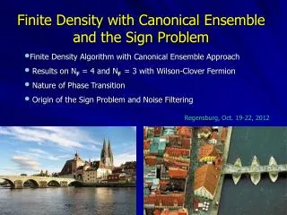 Finite Density with Canonical Ensemble and the Sign Problem