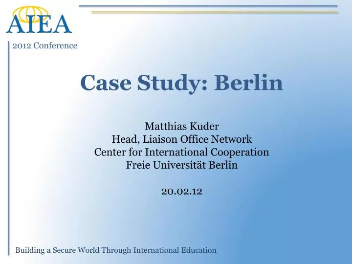 case study berlin