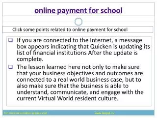 The best portal of online payment fo school