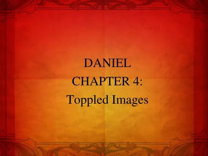 daniel chapter 4 toppled images