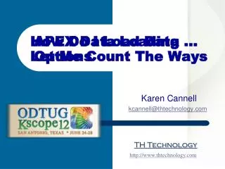 Karen Cannell kcannell@thtechnology.com