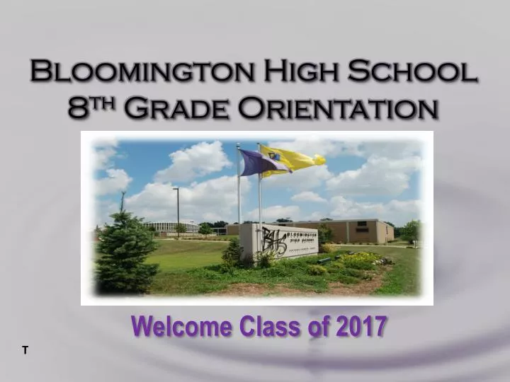 bloomington high school 8 th grade orientation