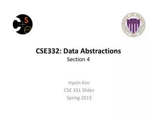 CSE332: Data Abstractions Section 4