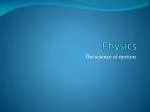 Physics - slide 1